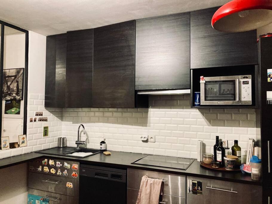 Paris : Appartement Familial Avec Parking Prive كليشي المظهر الخارجي الصورة