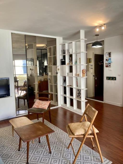 Paris : Appartement Familial Avec Parking Prive كليشي المظهر الخارجي الصورة